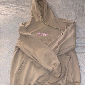 White fox sweatshirt and sweatpants